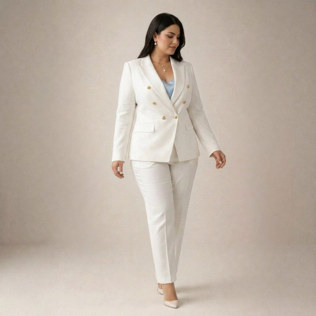 Marta | Elegant Suit Set - Plus size model