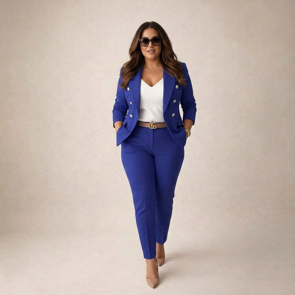Marta | Elegant Suit Set - Plus size model
