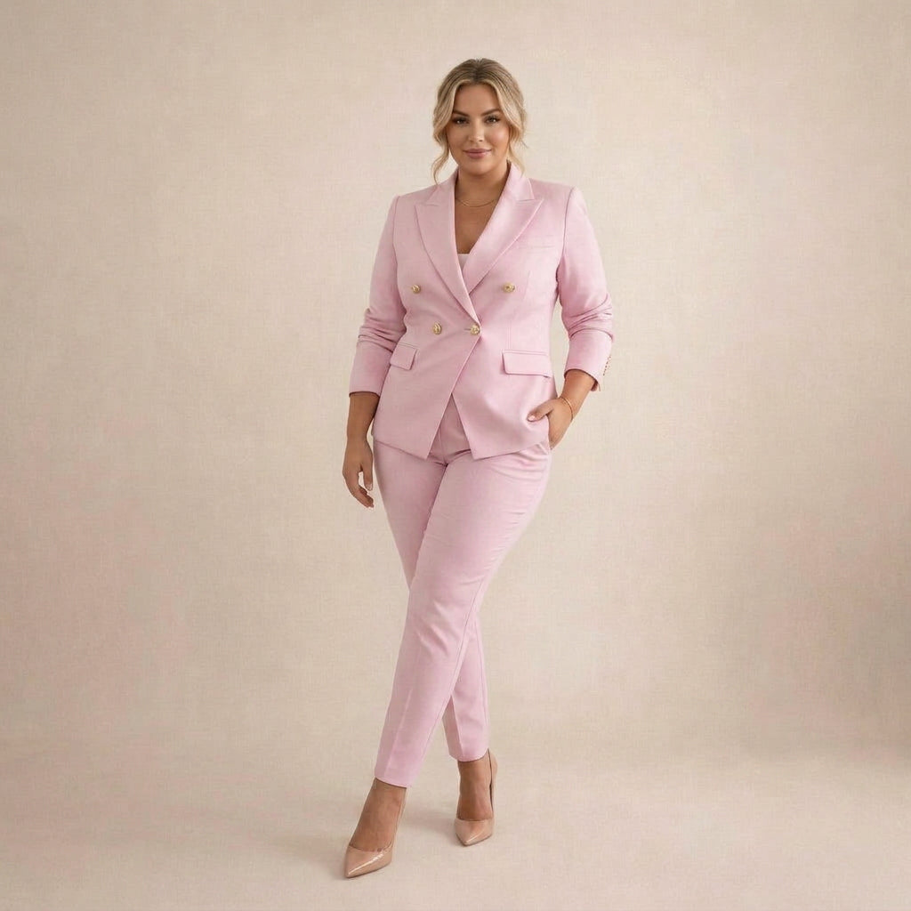 Marta | Elegant Suit Set - Plus size model