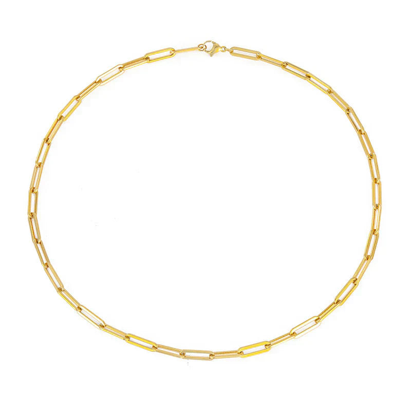 Amber Necklace | Gold