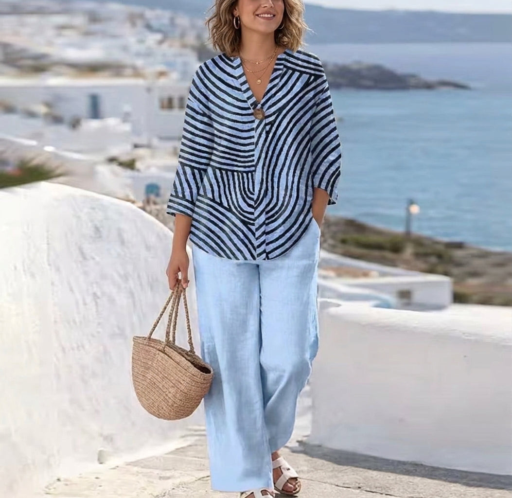 Kylie | Stylish Two-Piece Set - Plus size model