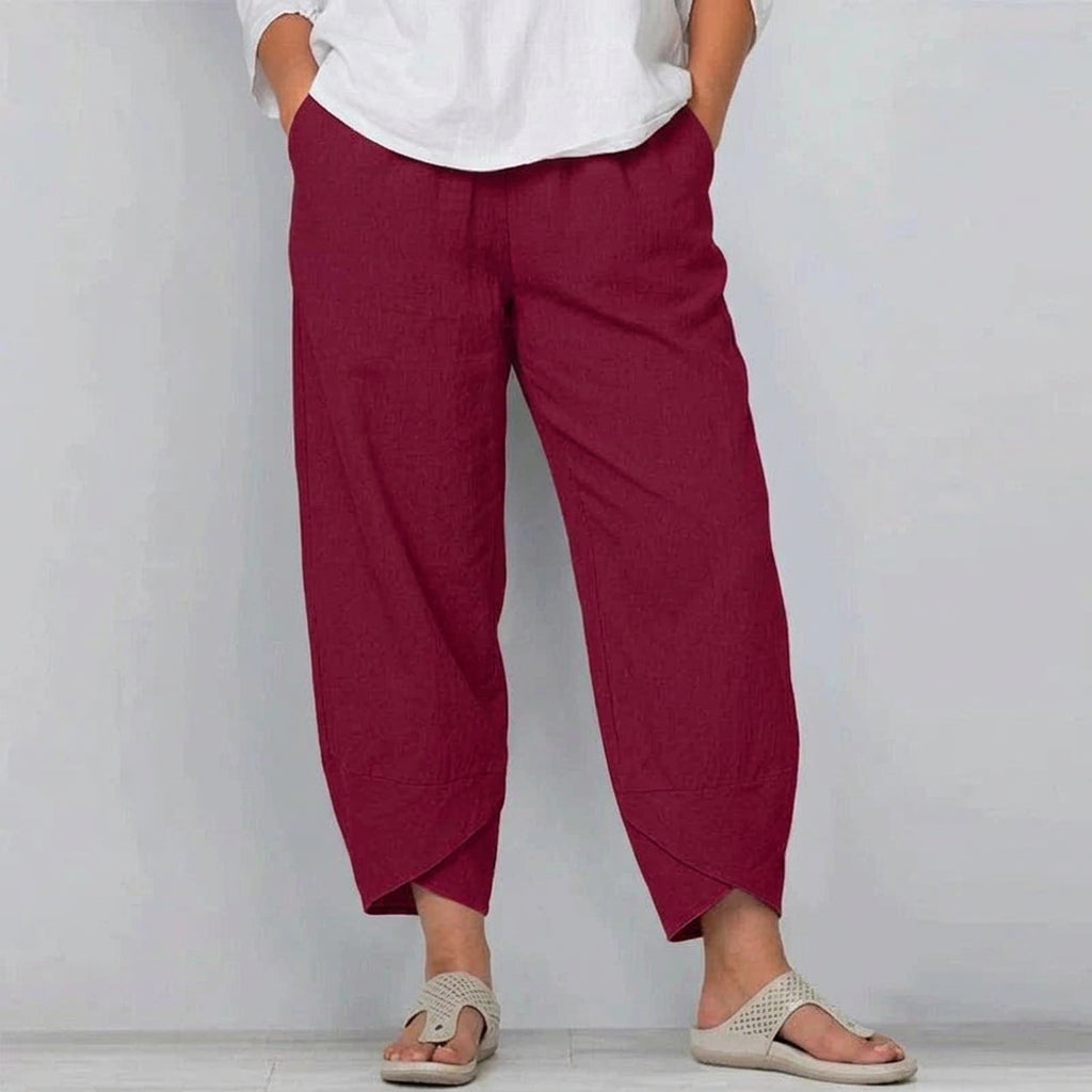 Tarni | Chic Summer Pants - Plus size model