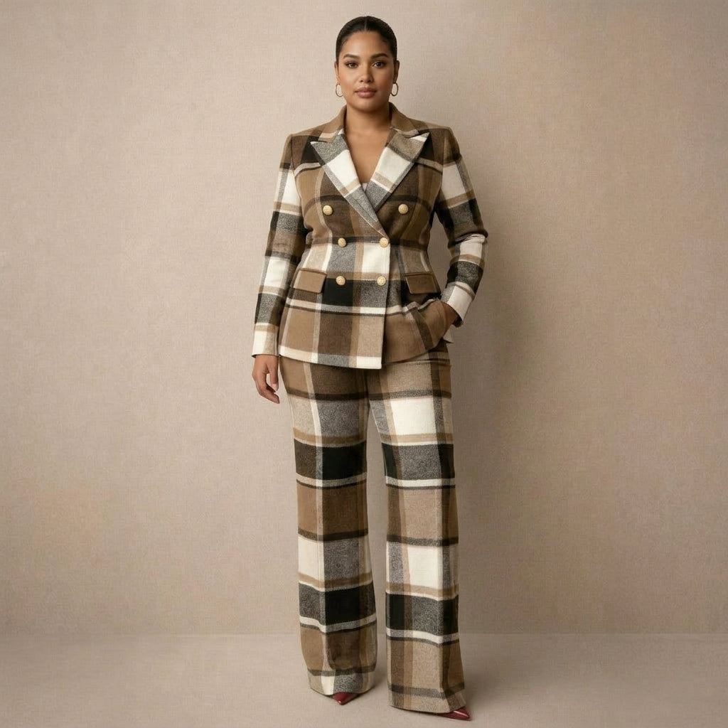 Gabriella | Elegant Suit - Plus size model