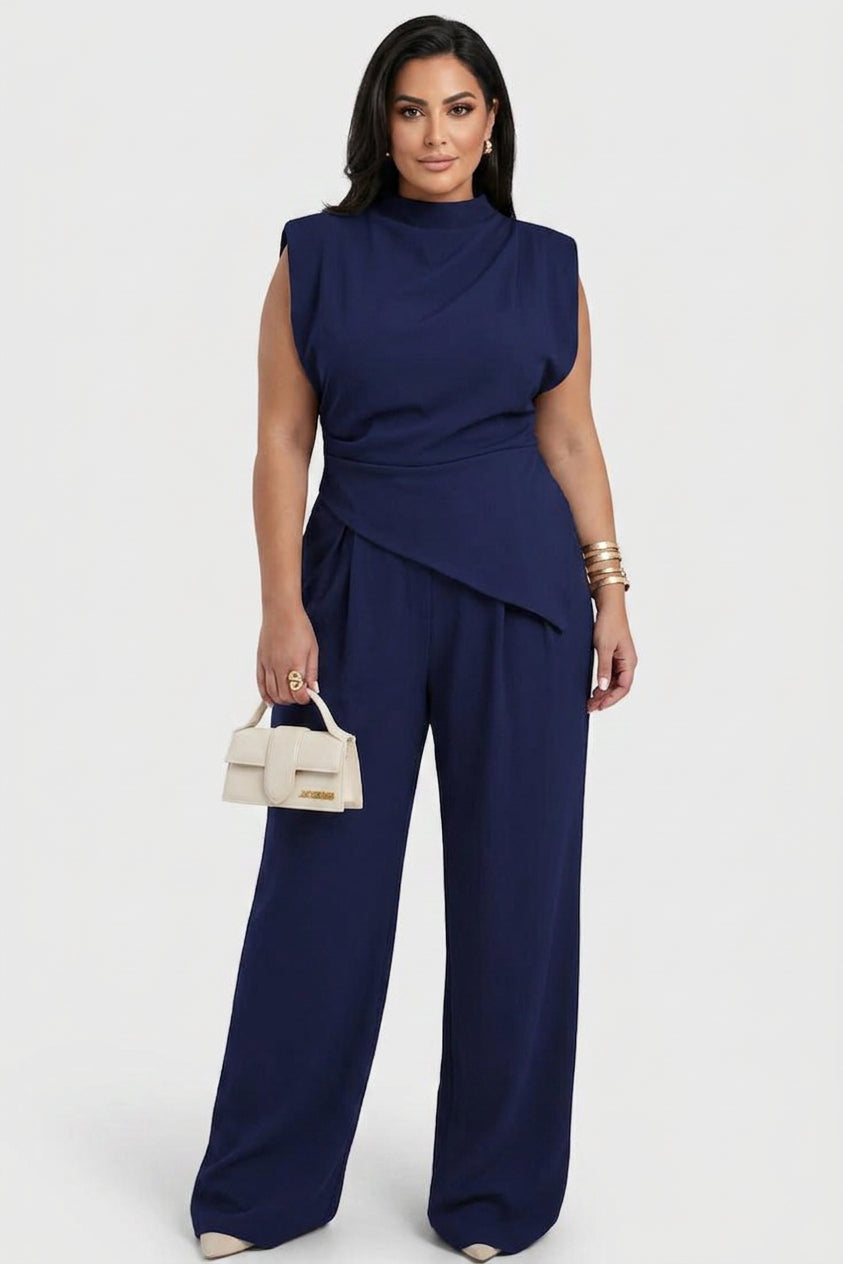 Vienna - Spring & Summer Casual Set - Plus size model