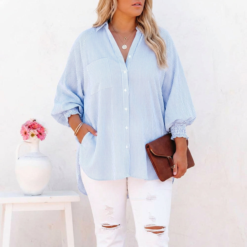 Briar | Relaxed-Fit Shirt - Plus size model