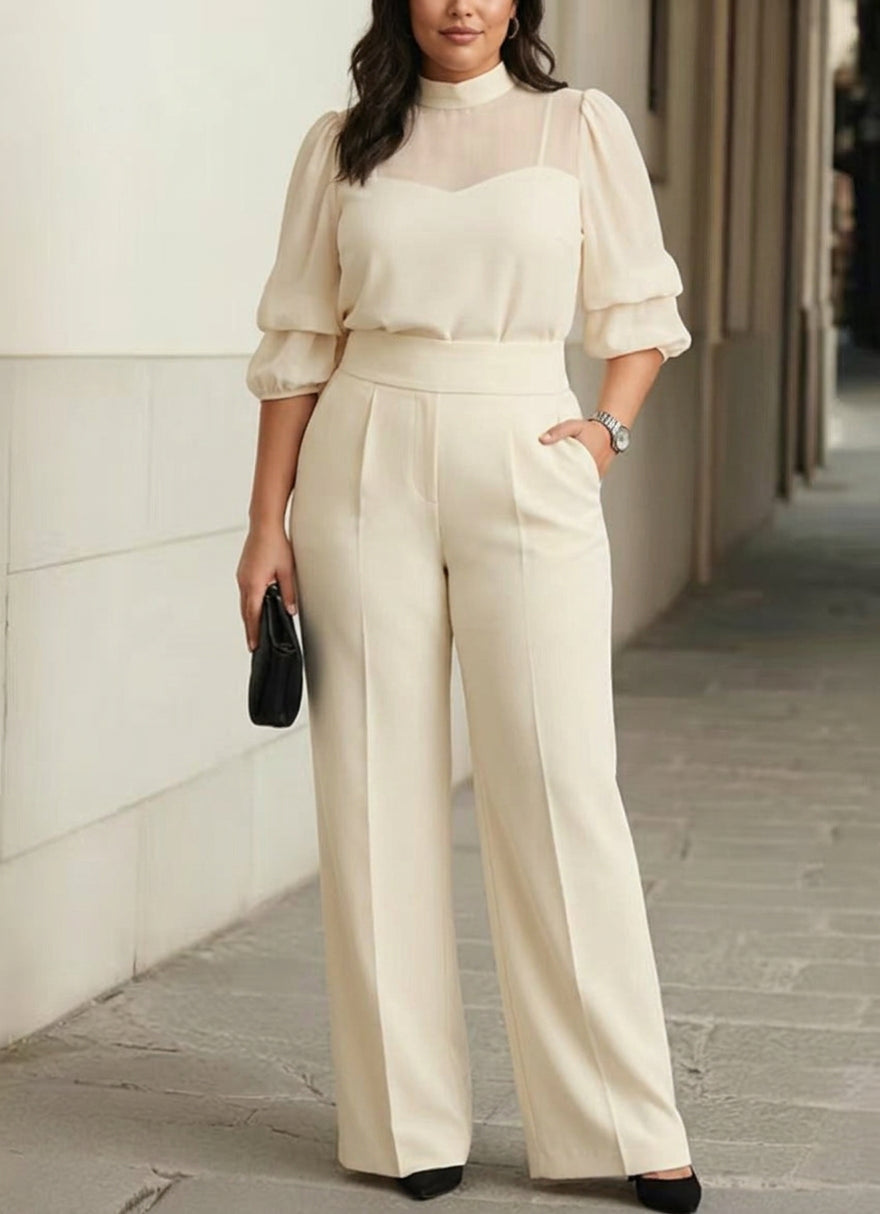 Emma™ || Elegant 3-Piece Set - Plus size model