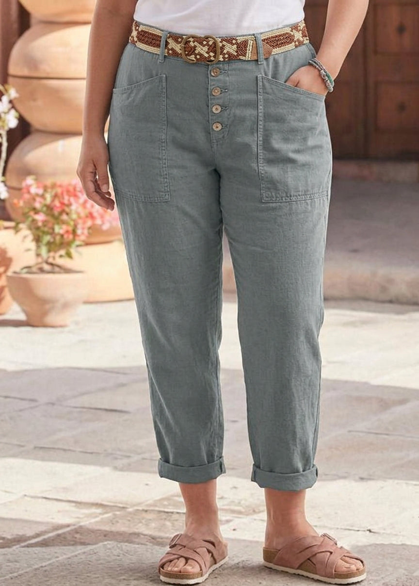 Lise | Elegant & Relaxed Trousers - Plus size model