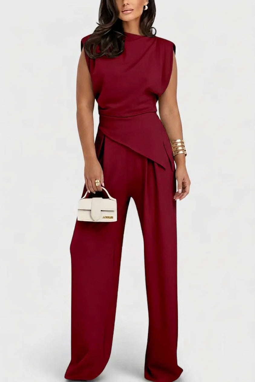 Vienna - Spring & Summer Casual Set - Plus size model