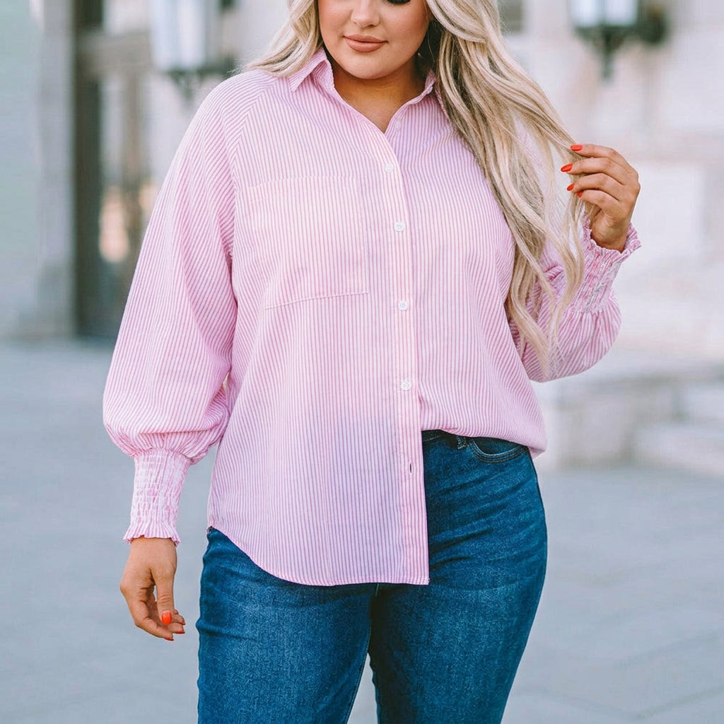 Briar | Relaxed-Fit Shirt - Plus size model