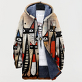 Jamie - Art-Inspired Hooded Cardigan