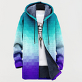 Blair - Art-Inspired Hooded Cardigan