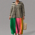 ZARA | ELEGANT GEOMETRIC DRESS - Plus size model