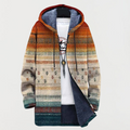 Jackie - Art-Inspired Hooded Cardigan