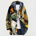 Tracy - Art-Inspired Hooded Cardigan