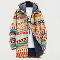 Dana - Art-Inspired Hooded Cardigan