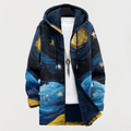 Rene - Art-Inspired Hooded Cardigan