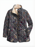 REINA | Quilted Jacket with Vintage Floral Print