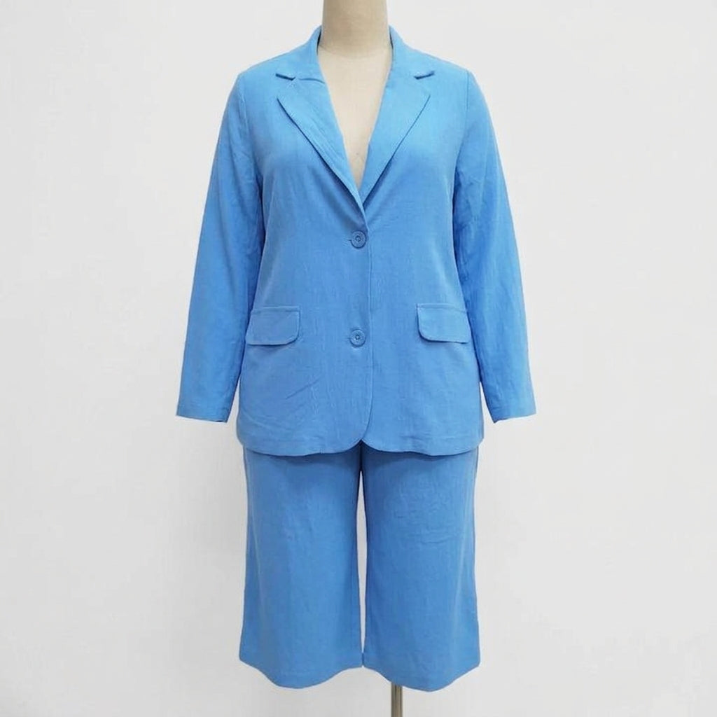 Railey | Elegant Suit 2-Piece Set - Plus size model