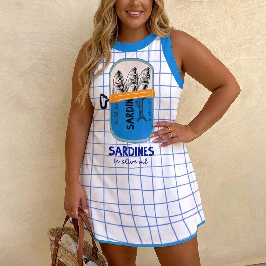 CocoBreeze™ Beach Dress - Plus size model