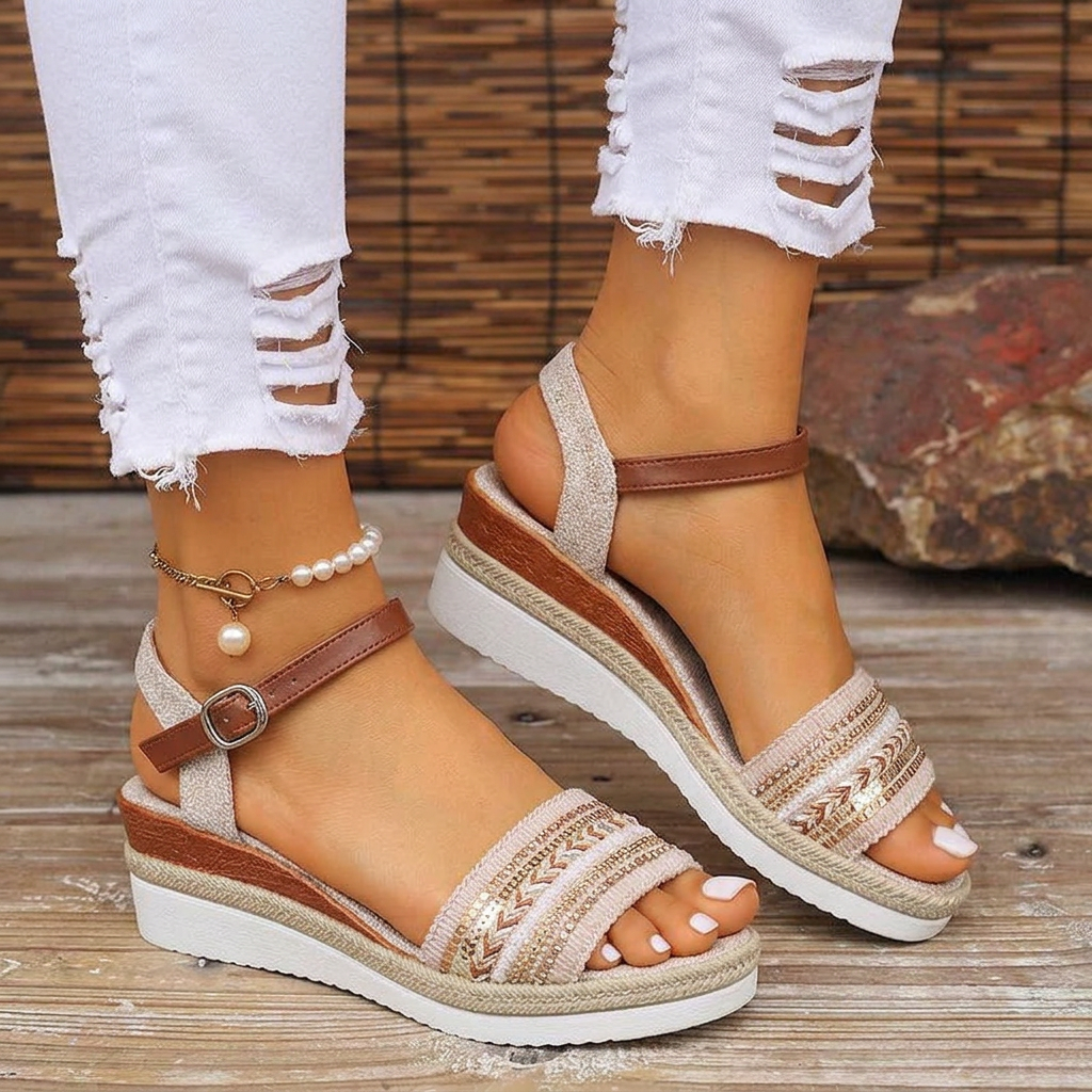 Dixie | Summer Sandals - Plus size model