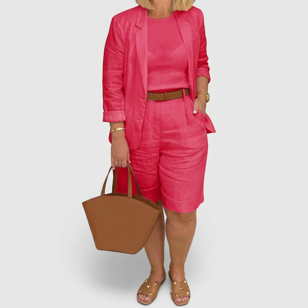 Railey | Elegant Suit 2-Piece Set - Plus size model