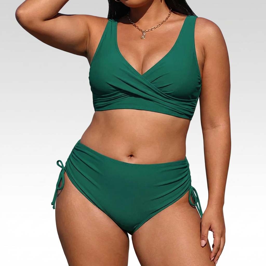 Irena | Elegant & Figure-Flattering Two-Piece Bikini - Plus size model
