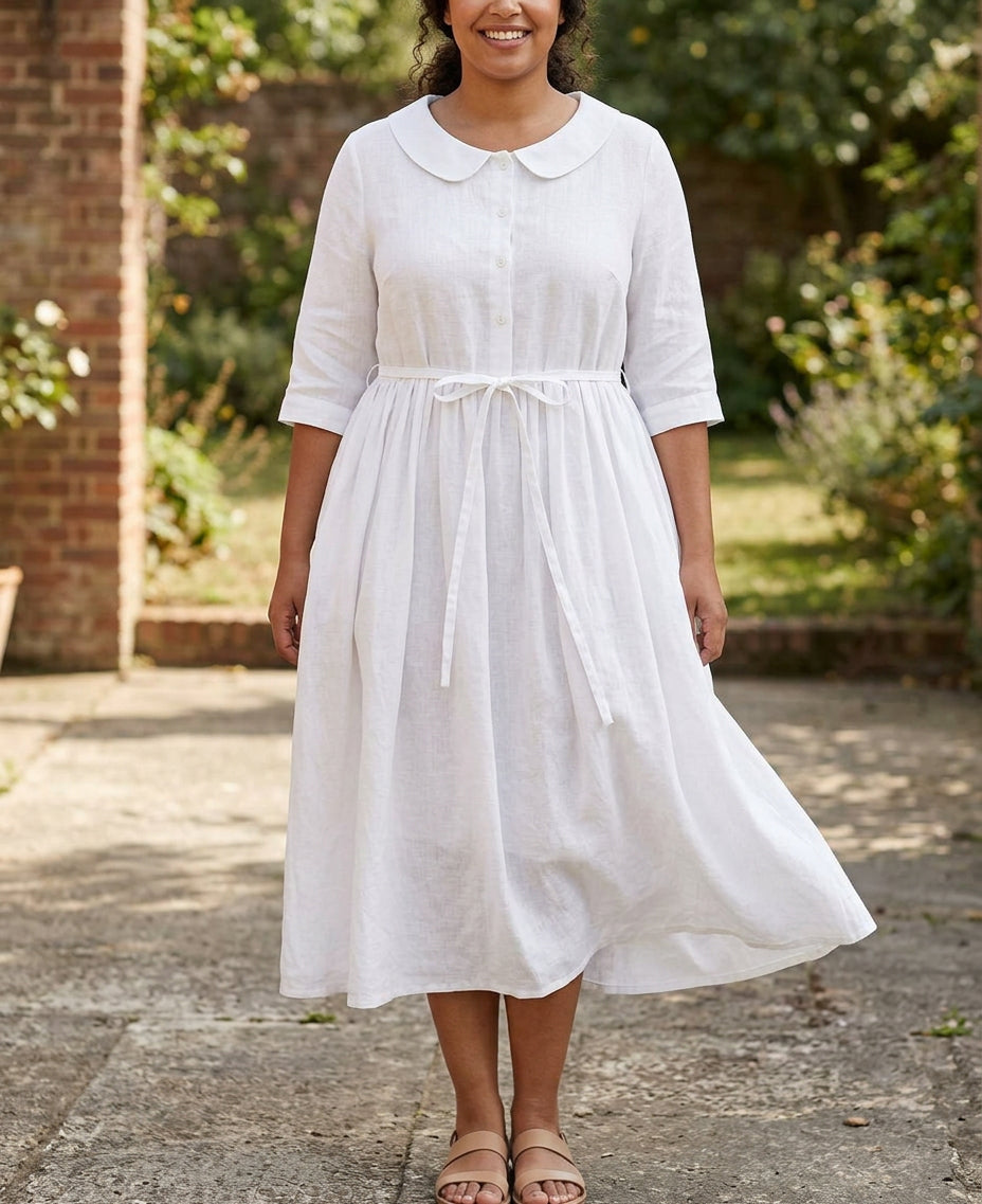 Tharyssa | Elegant Dress - Plus size model