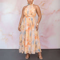 Halter™ | Maxi Dress - Plus size model