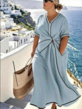 Erykah | Elegant Dress - Plus size model