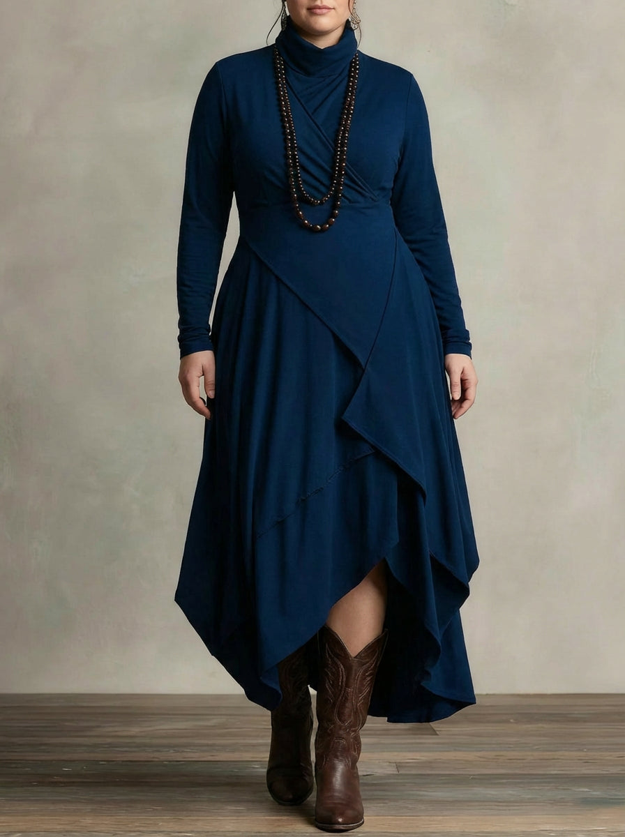 Evelyn | Elegant Maxi Dress - Plus size model