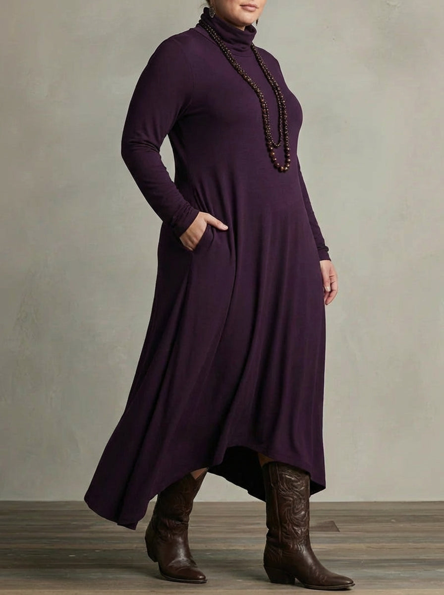 Evelyn | Elegant Maxi Dress - Plus size model