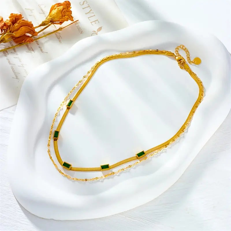 Brooke Necklace | Gold