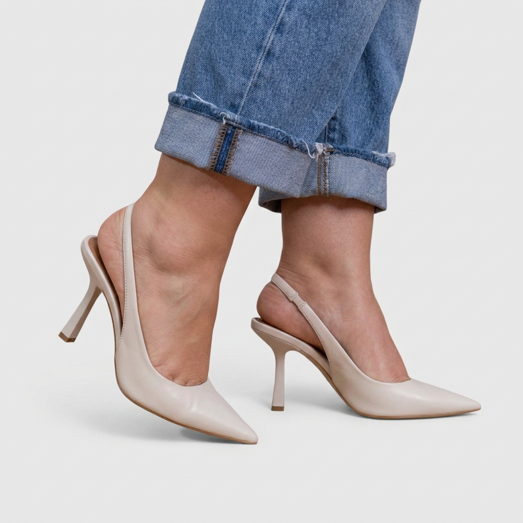 Bella - Elegant Orthopedic Pumps - Plus size model