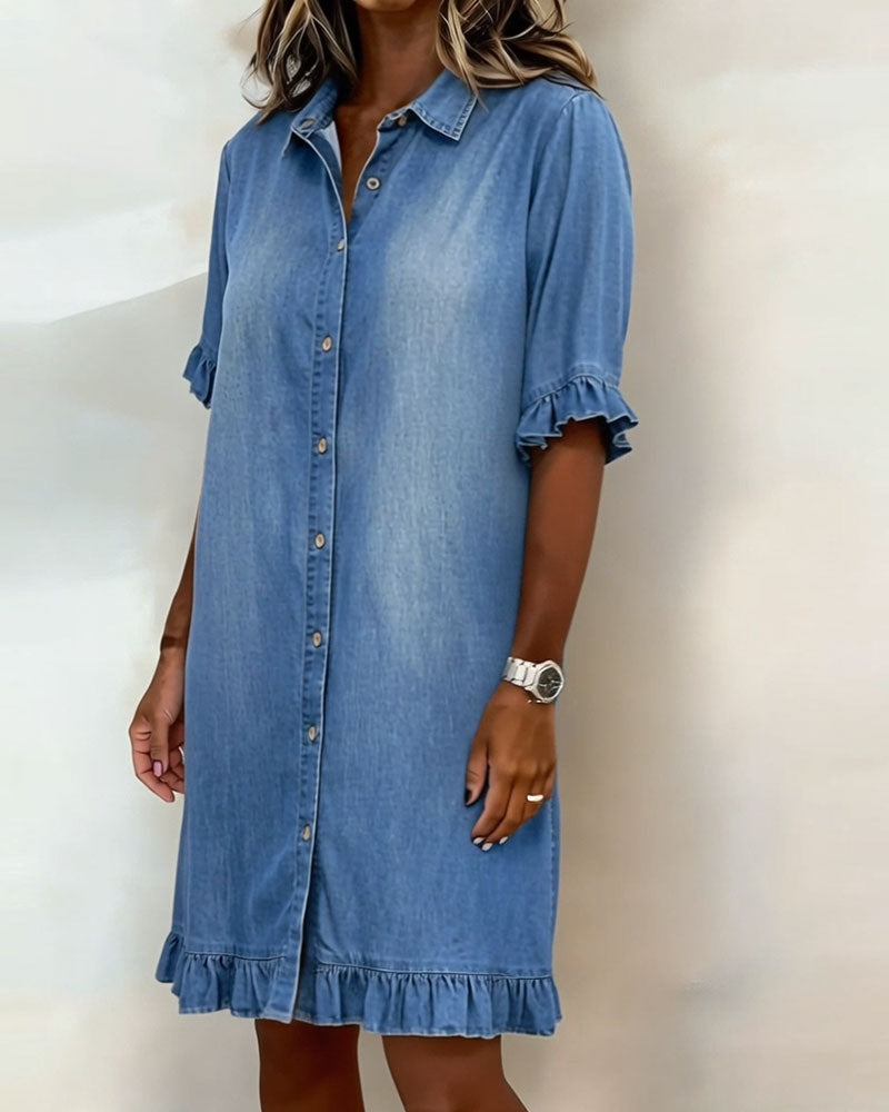 Amelia | Comfortable Denim Dress