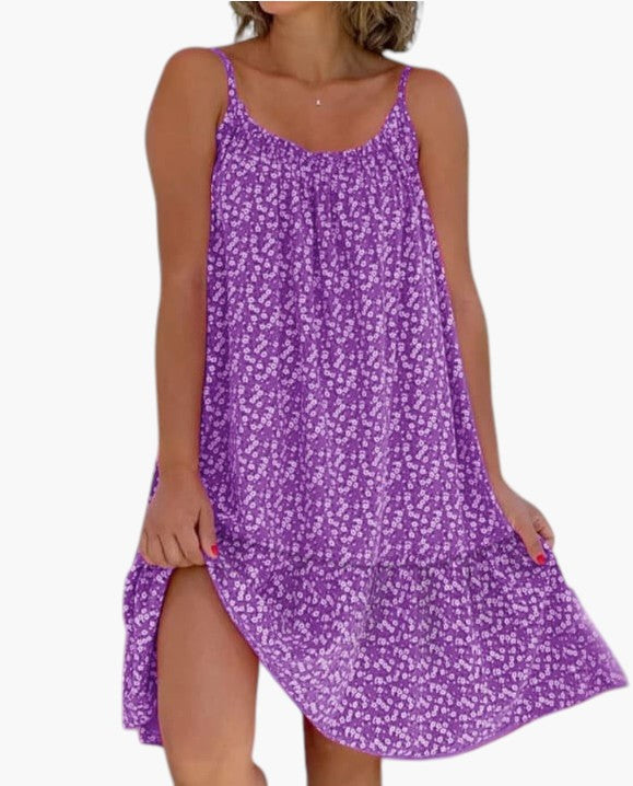 Rosalie — Lightweight dress with delicate print for an effortless summer
