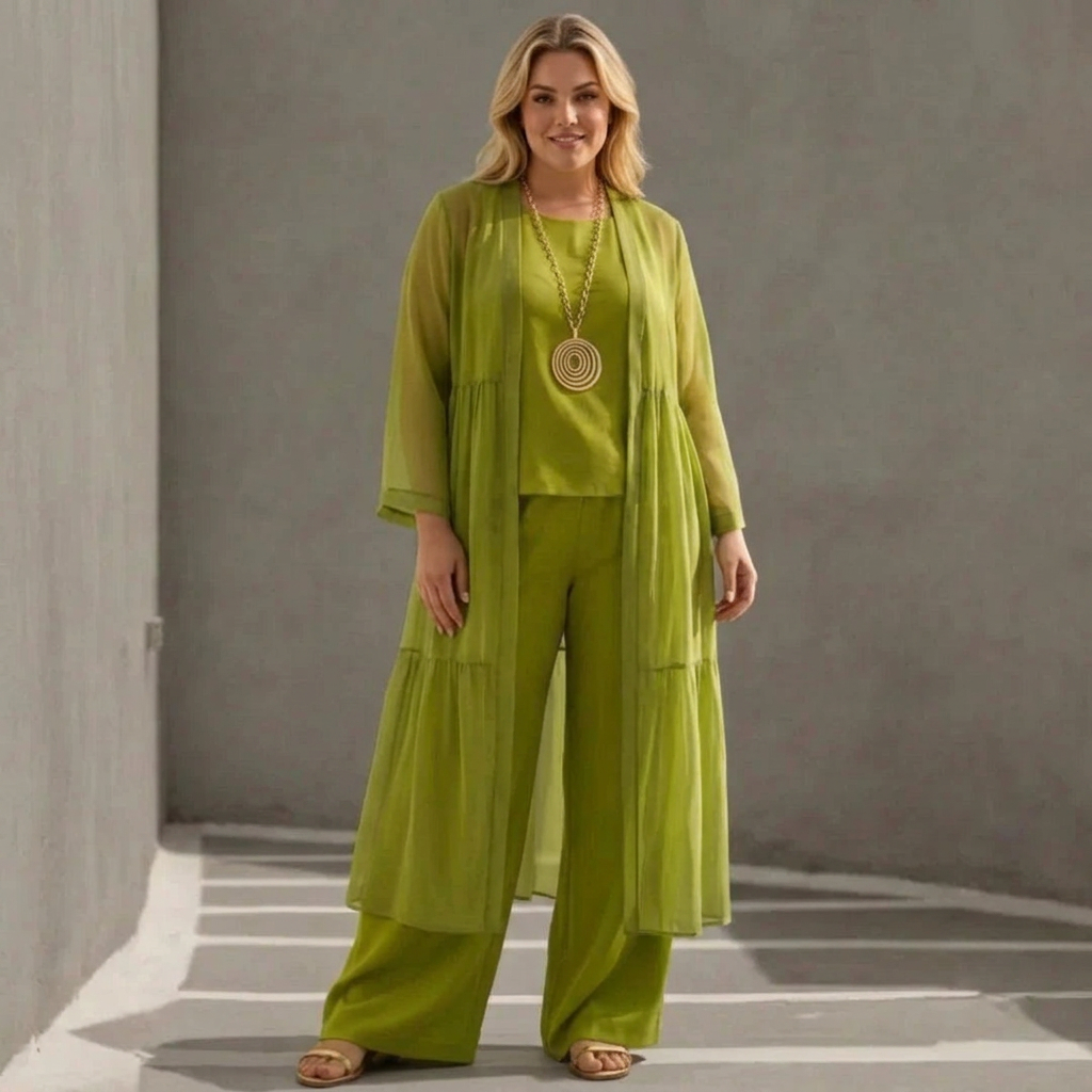 Elvira™ | Elegant and Comfortable Dress - Plus size model