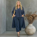 Lucia: Complete two-piece set - Plus size model