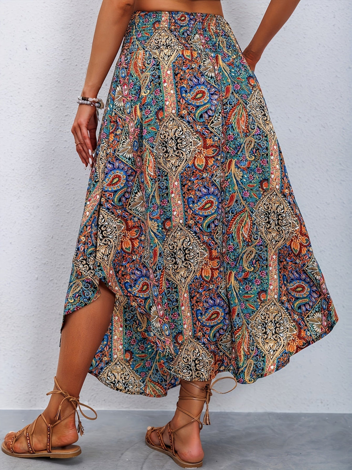 Madelyn | Vibrant Midi Skirt
