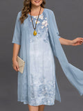 Aloria - Dreamy Elegance Dress - Plus size model
