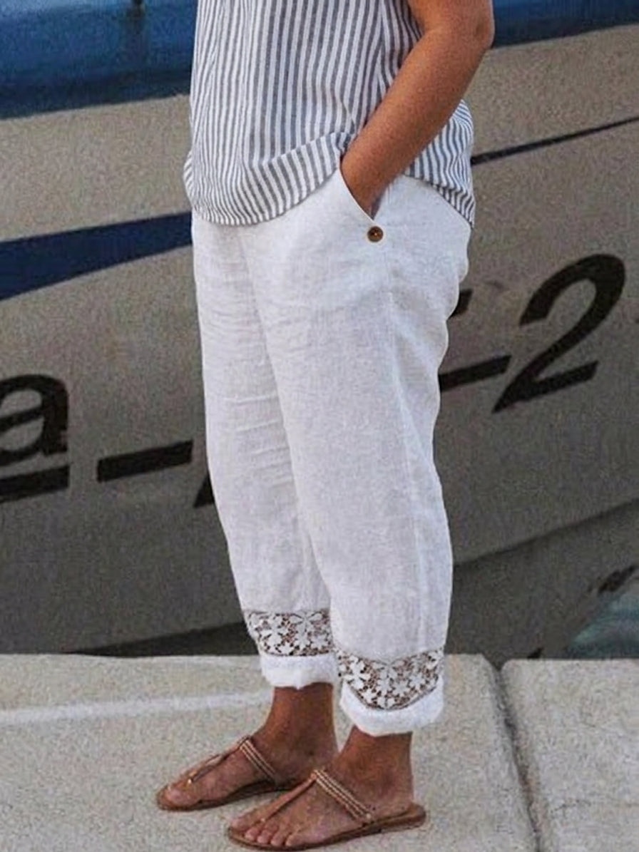 Mary Breeze Pants - Worry-Free Comfort - Plus size model