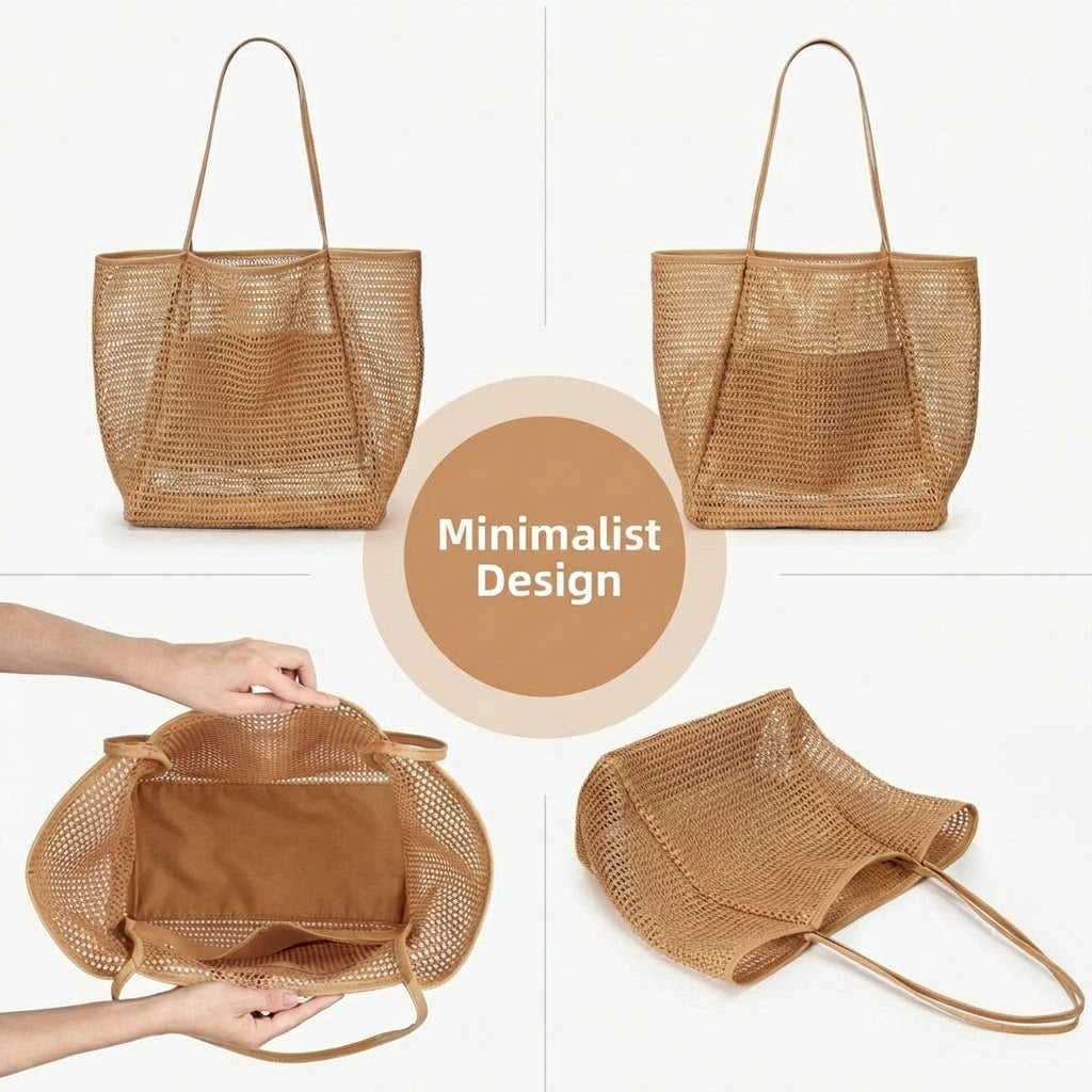 SERENITY TOTE | YOUR RELAXED BEACH BAG FOR EVERY SUMMER - Plus size model