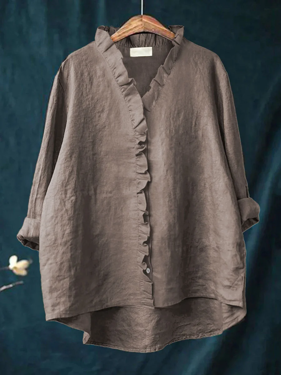 Maribel | Soft Ruffle Blouse