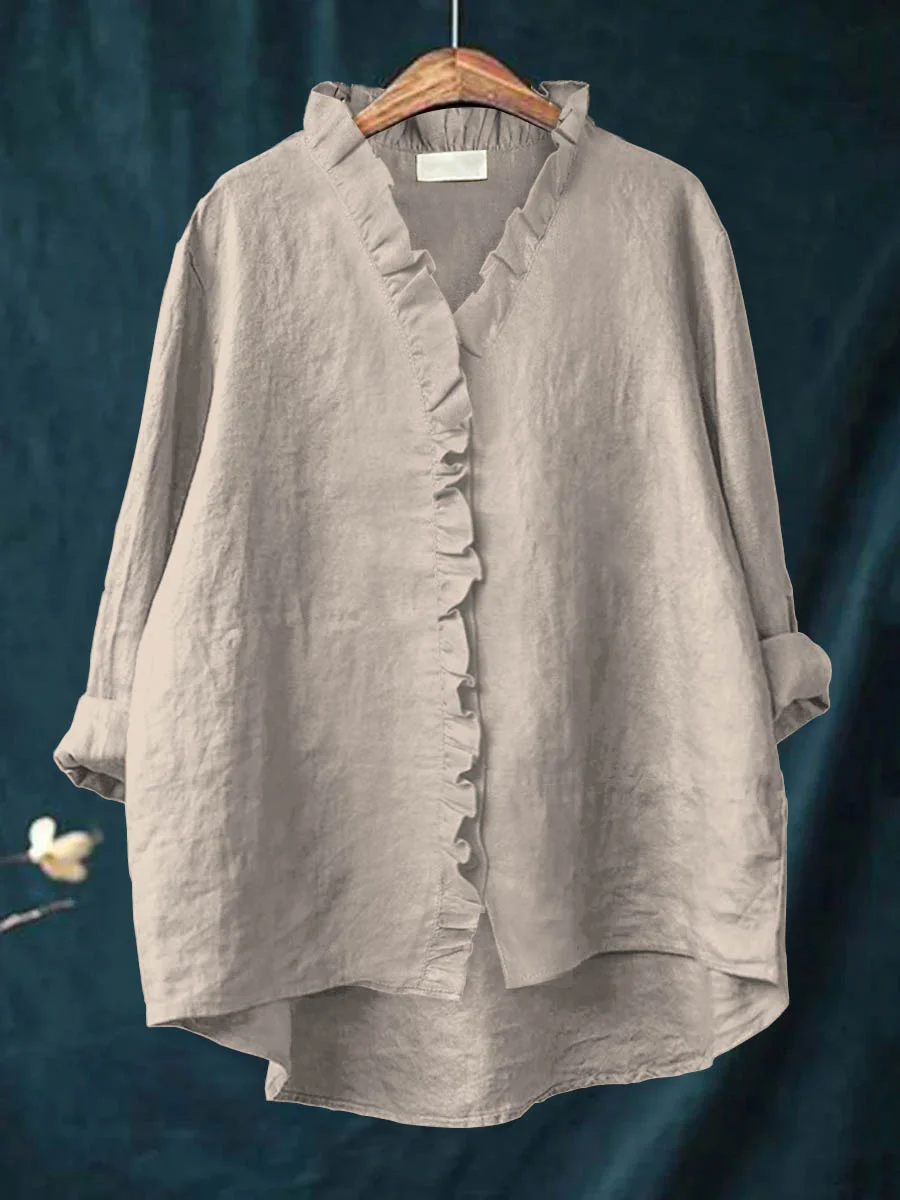 Maribel | Soft Ruffle Blouse