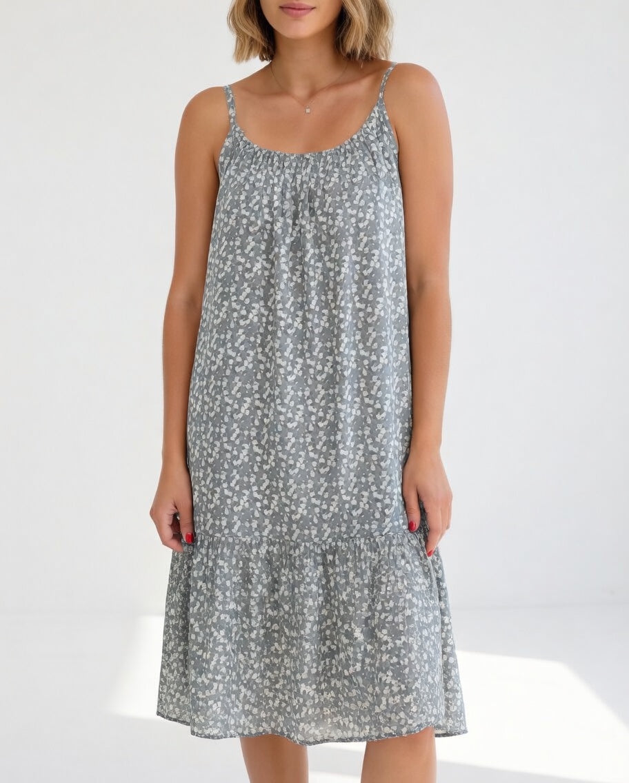 Rosalie — Lightweight dress with delicate print for an effortless summer