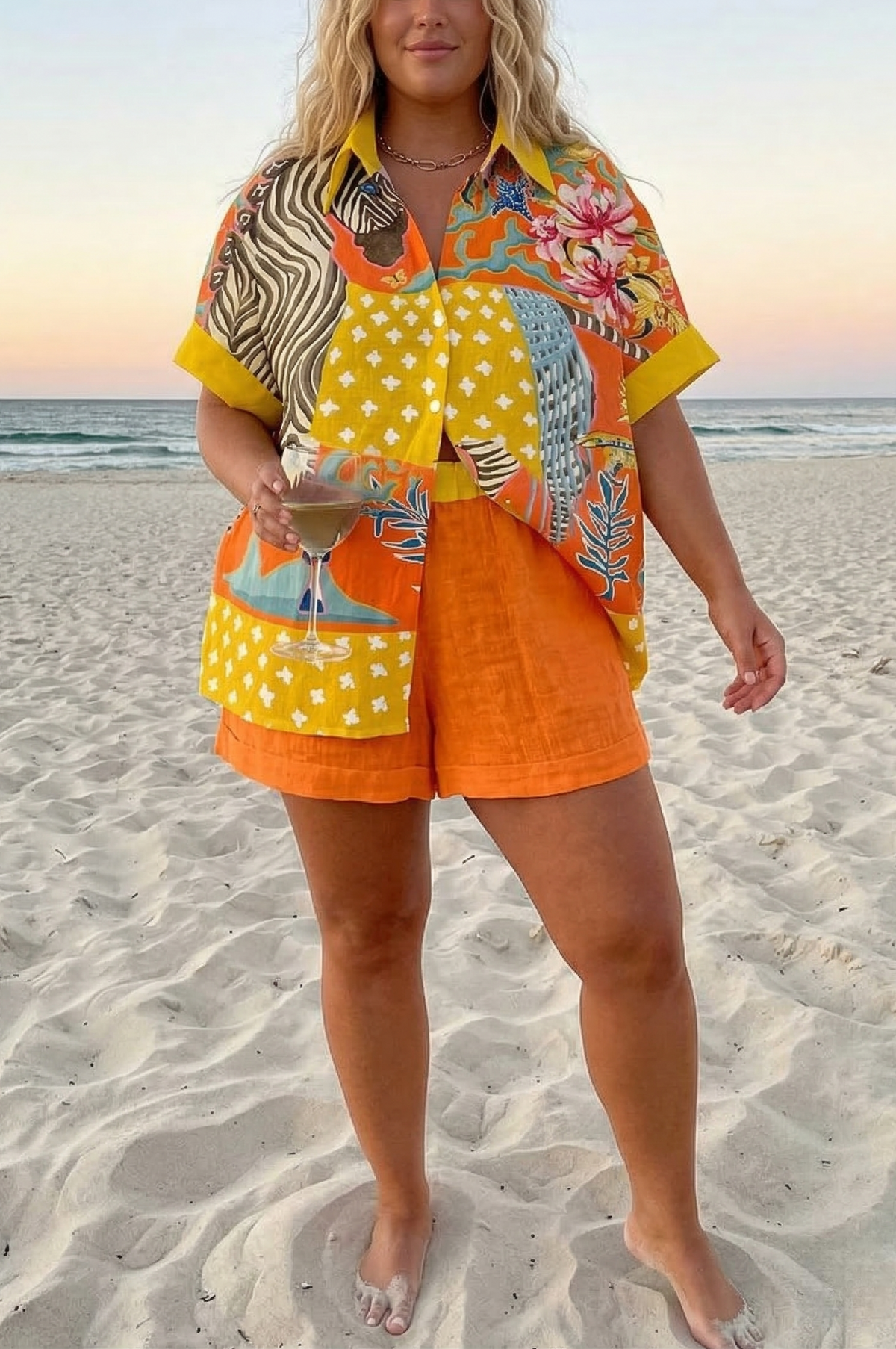 Meilani Linen Set