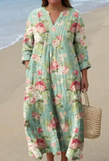 Anne - Printed Summer Dress