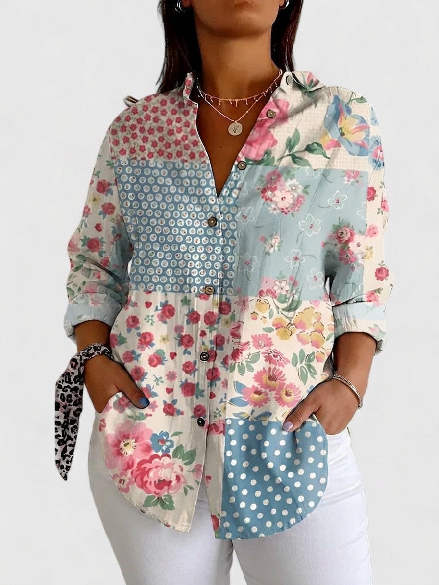 Dianne™ | Elegant Blouse - Plus size model
