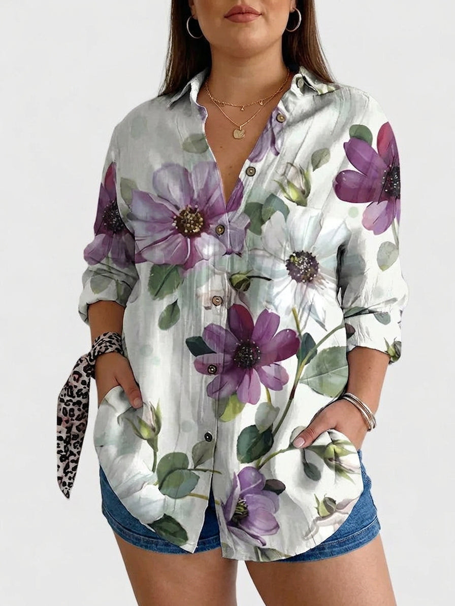 Dianne™ | Elegant Blouse - Plus size model