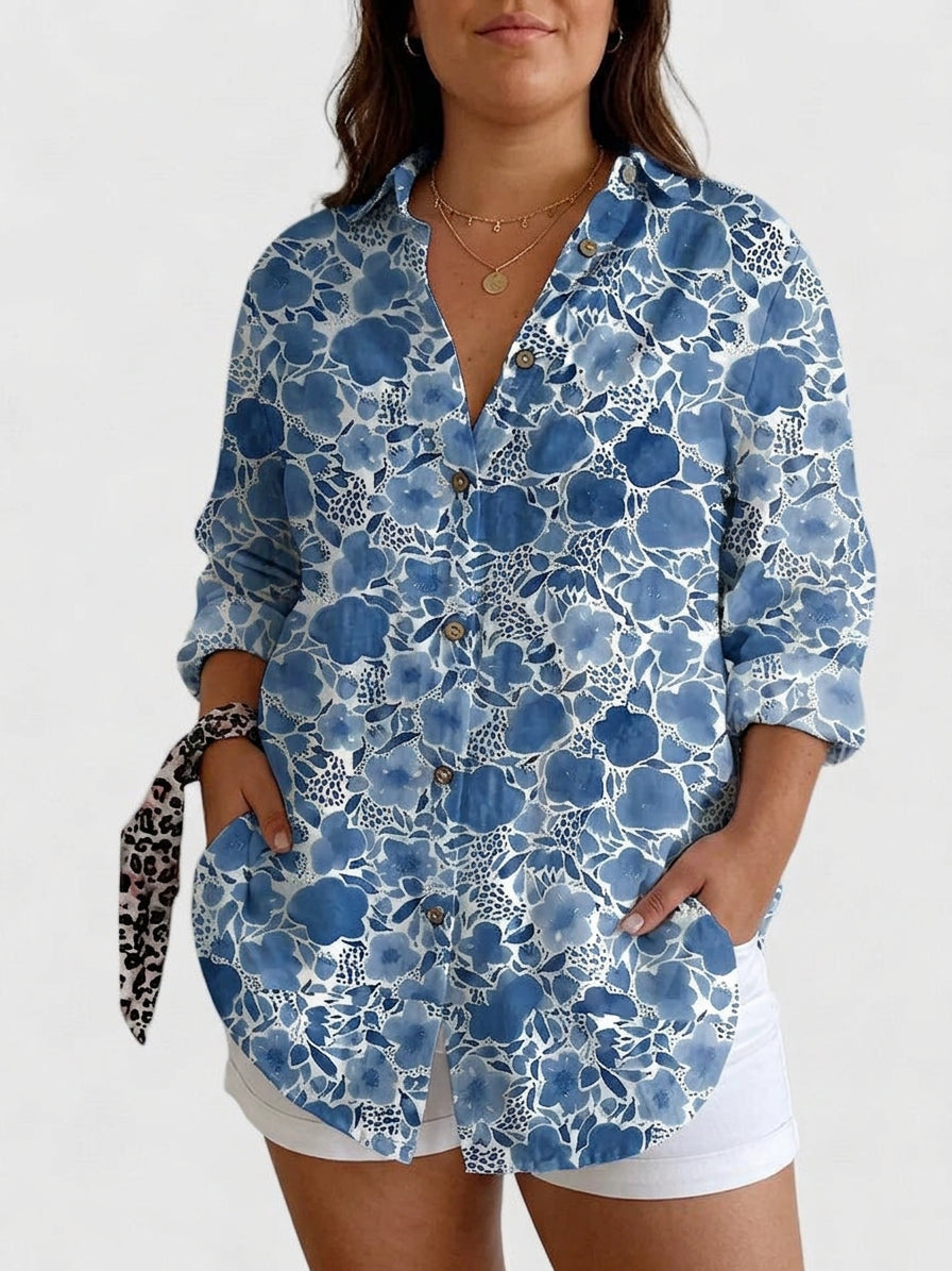 Dianne™ | Elegant Blouse - Plus size model